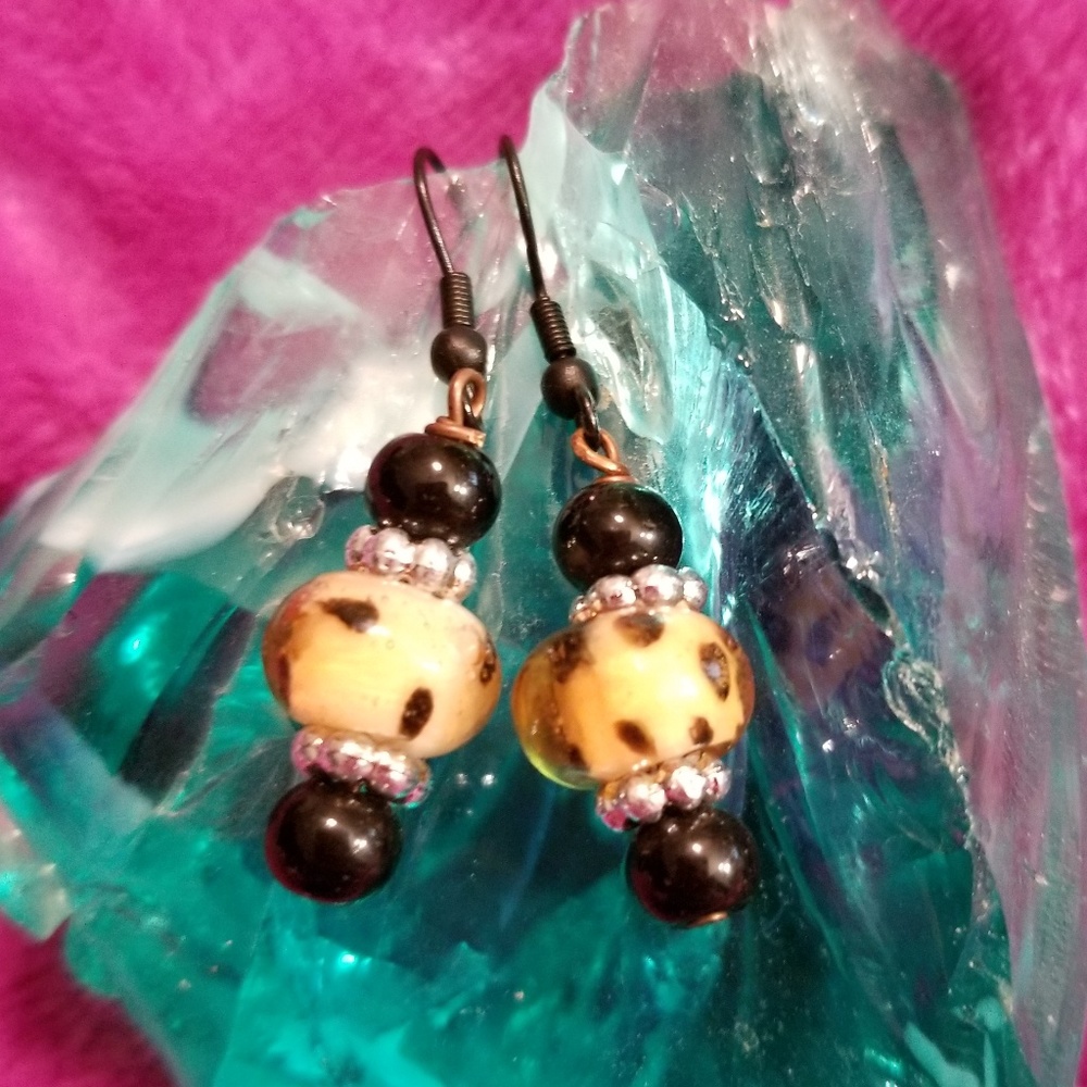 Leopard Earrings